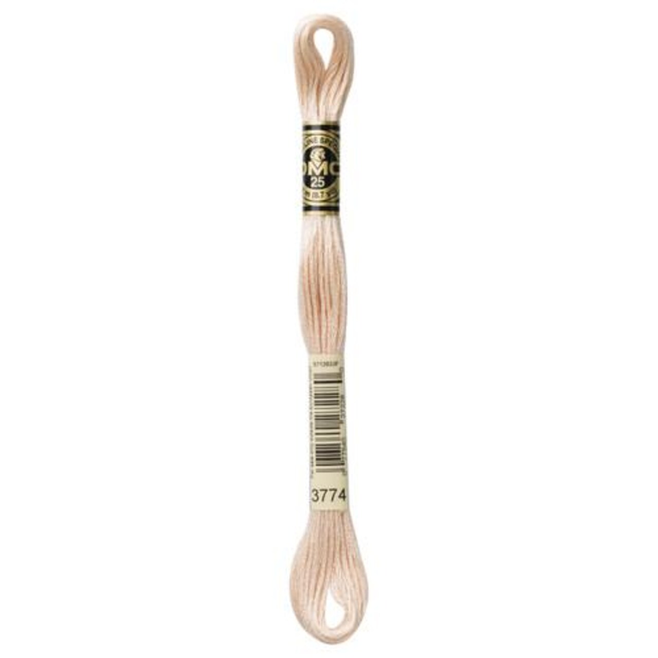 DMC 3774 Very Light Desert Sand - Six Strand Embroidery Cotton 8.7 Yards